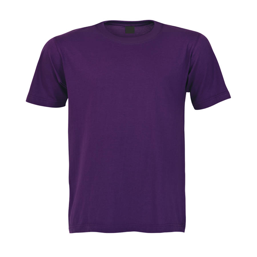 Purple 145g Budget T-Shirts