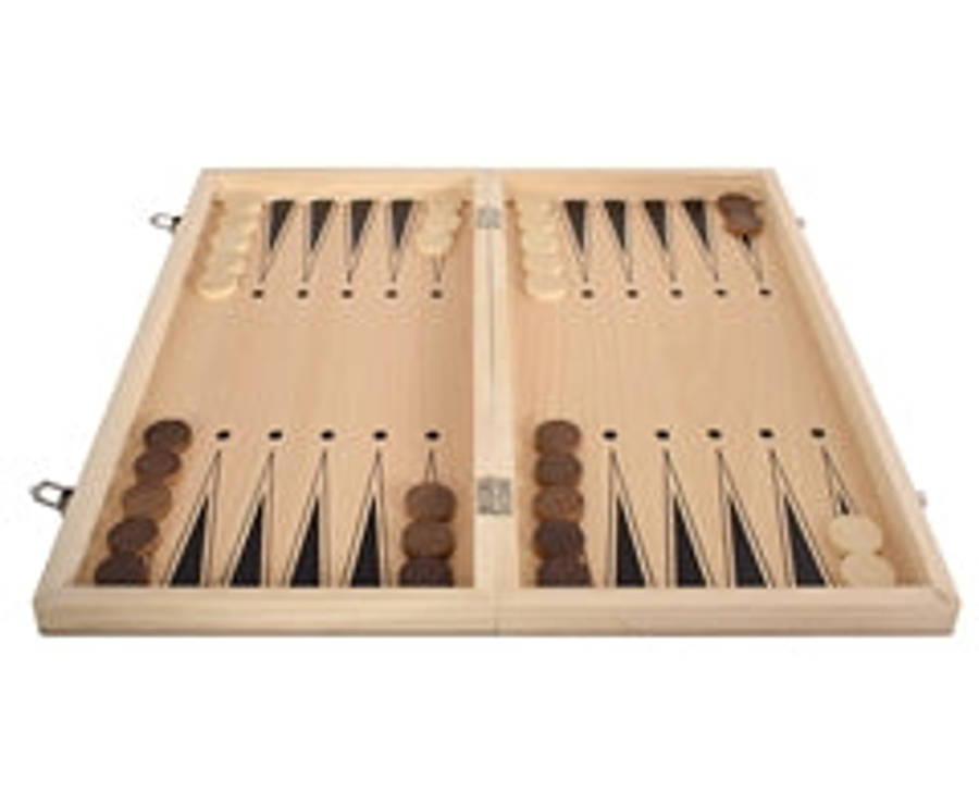 39cm Chess & Backgammon & Checkers Set