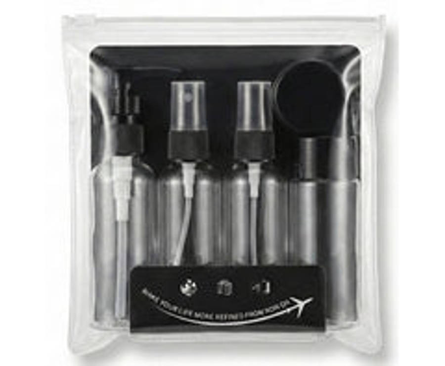 5-Piece Refillable Travel Bottle Set