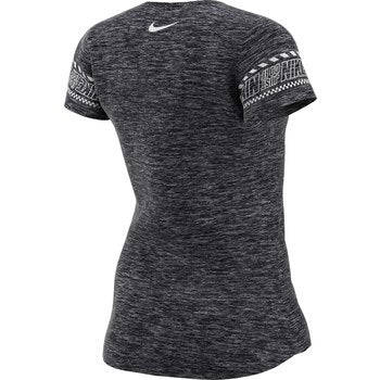 Nike Women's Dri-Fit Training T-Shirt - Black/Heather - Medium