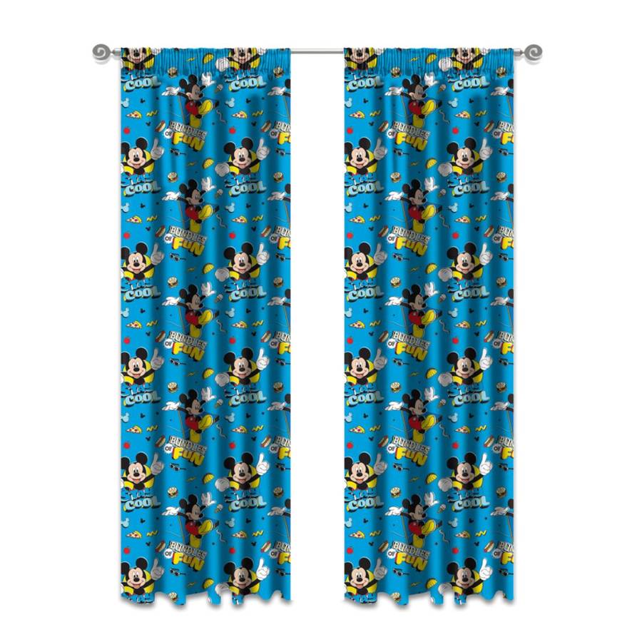 Mickey Mouse Curtain - Unlined