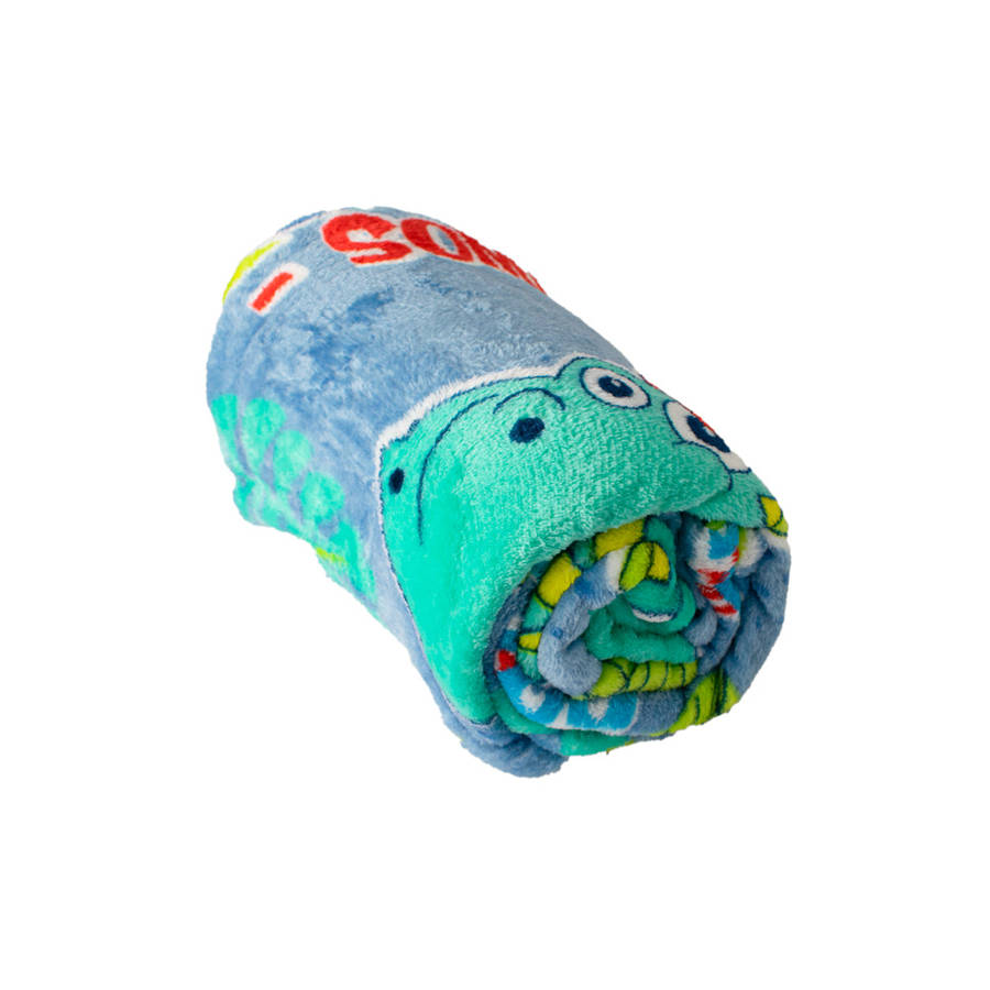 Dino Flannel Fleece Blanket