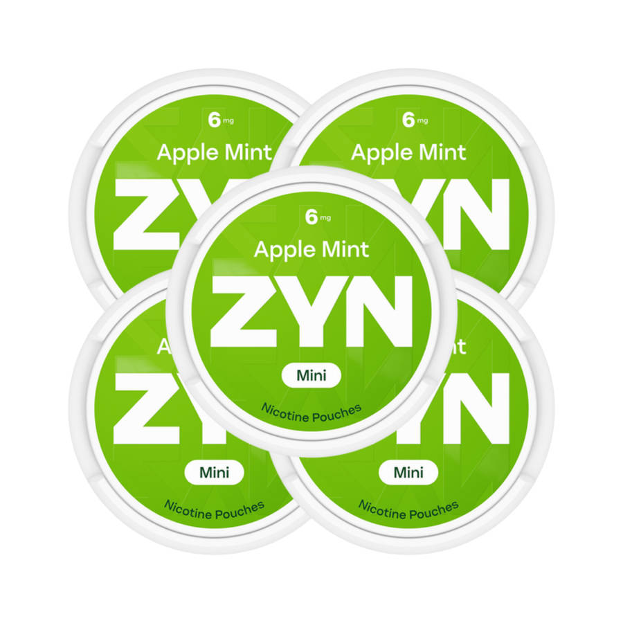 5-Pack ZYN Mini Strong Nicotine Pouches - 6mg