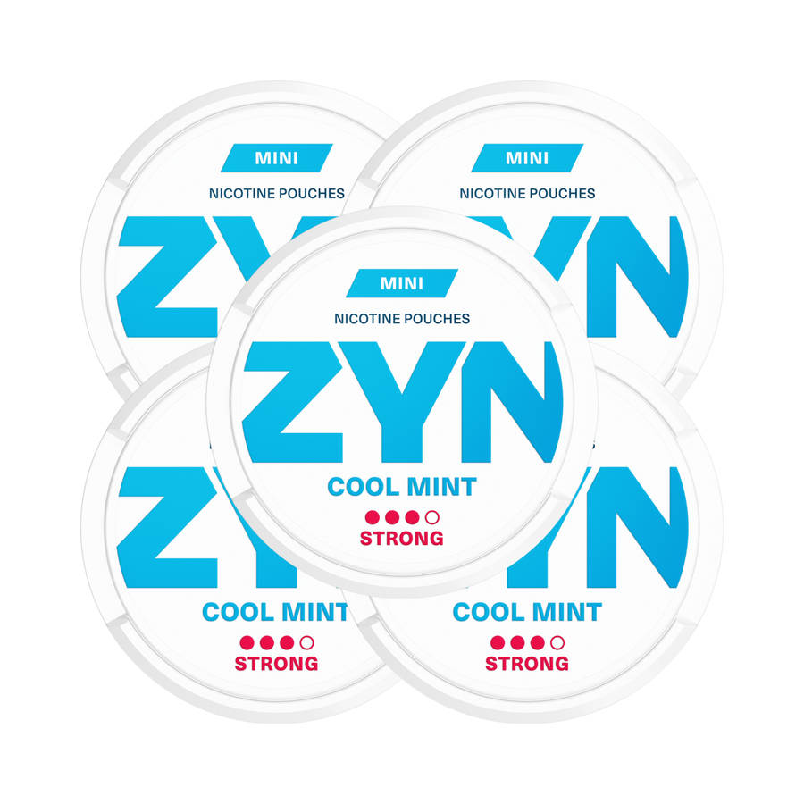5-Pack ZYN Mini Strong Nicotine Pouches - 6mg