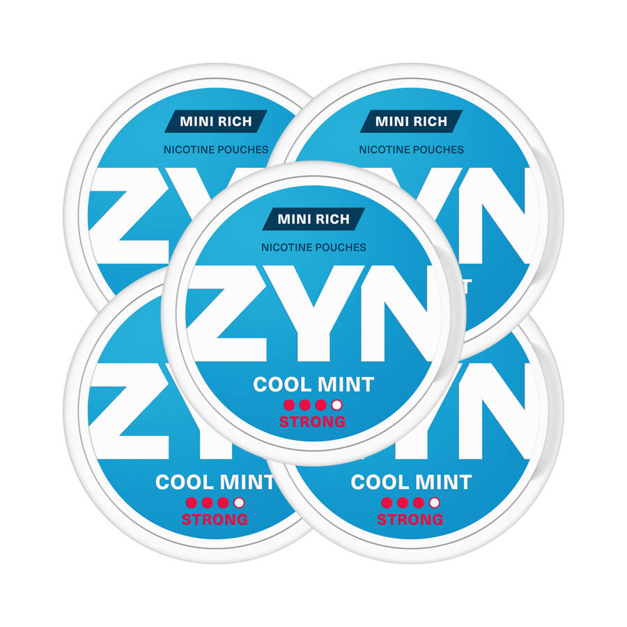5-Pack ZYN Mini Strong Nicotine Pouches - 6mg