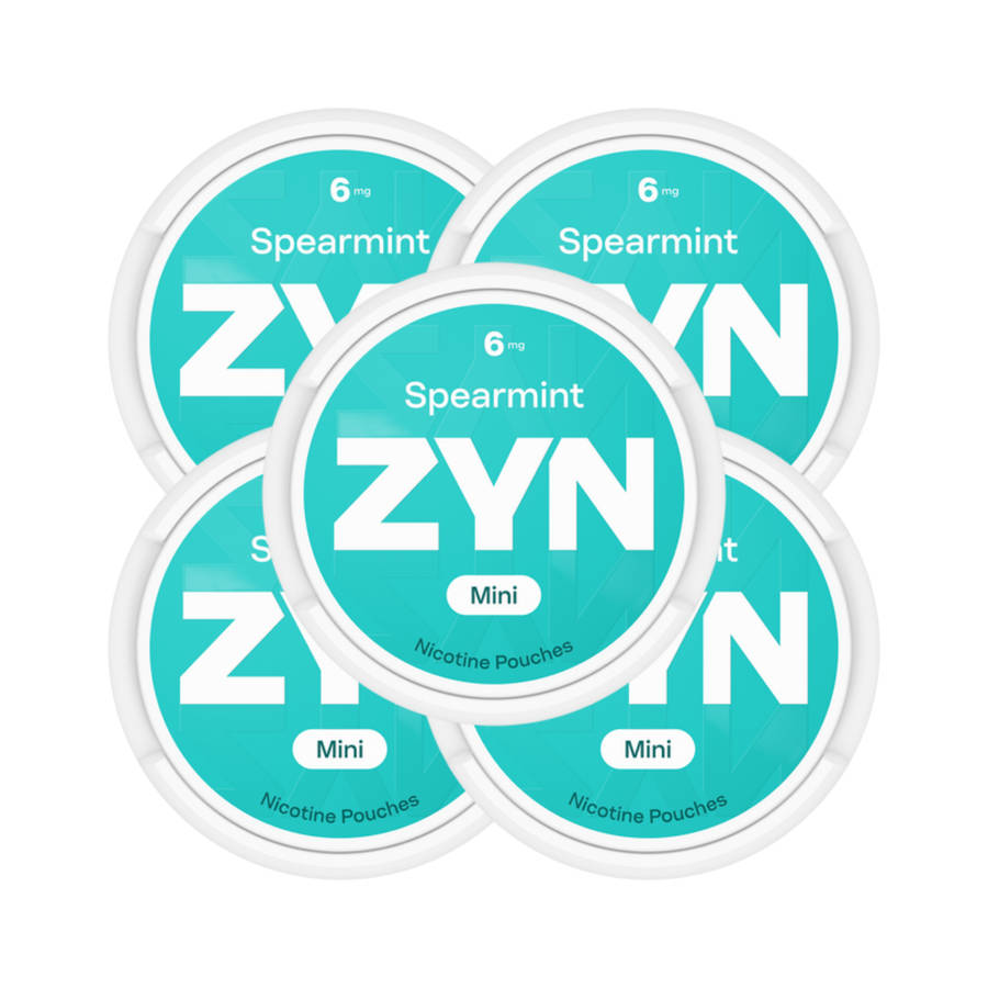 5-Pack ZYN Mini Strong Nicotine Pouches - 6mg