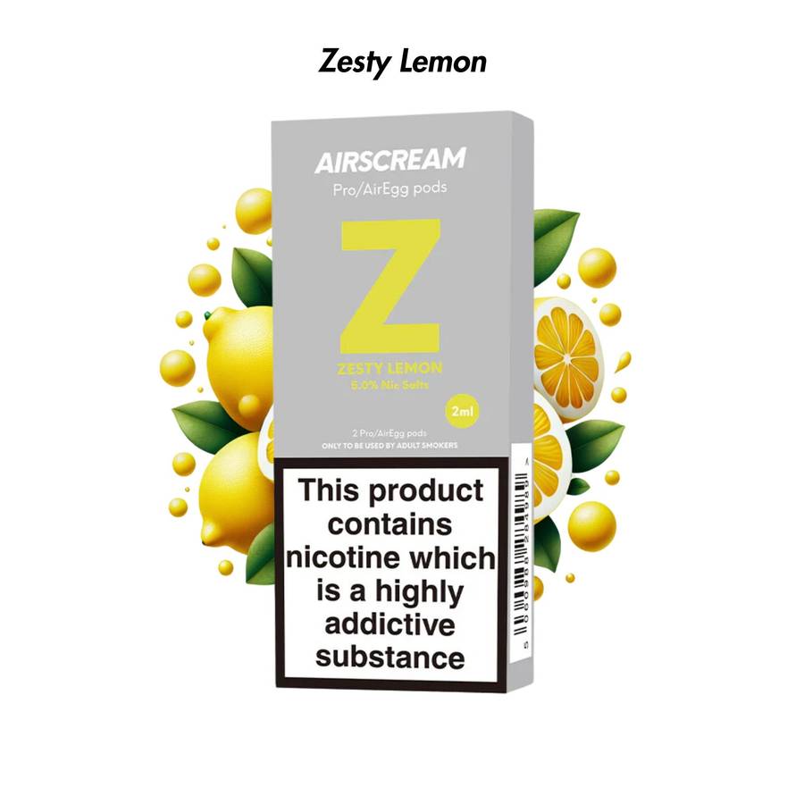 Airscream Pro II / Pro LITE Prefilled Disposable Pods 2-Pack - 5%