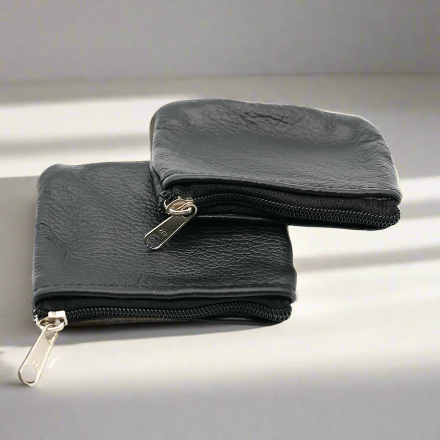 Leather Twin Coin Purses