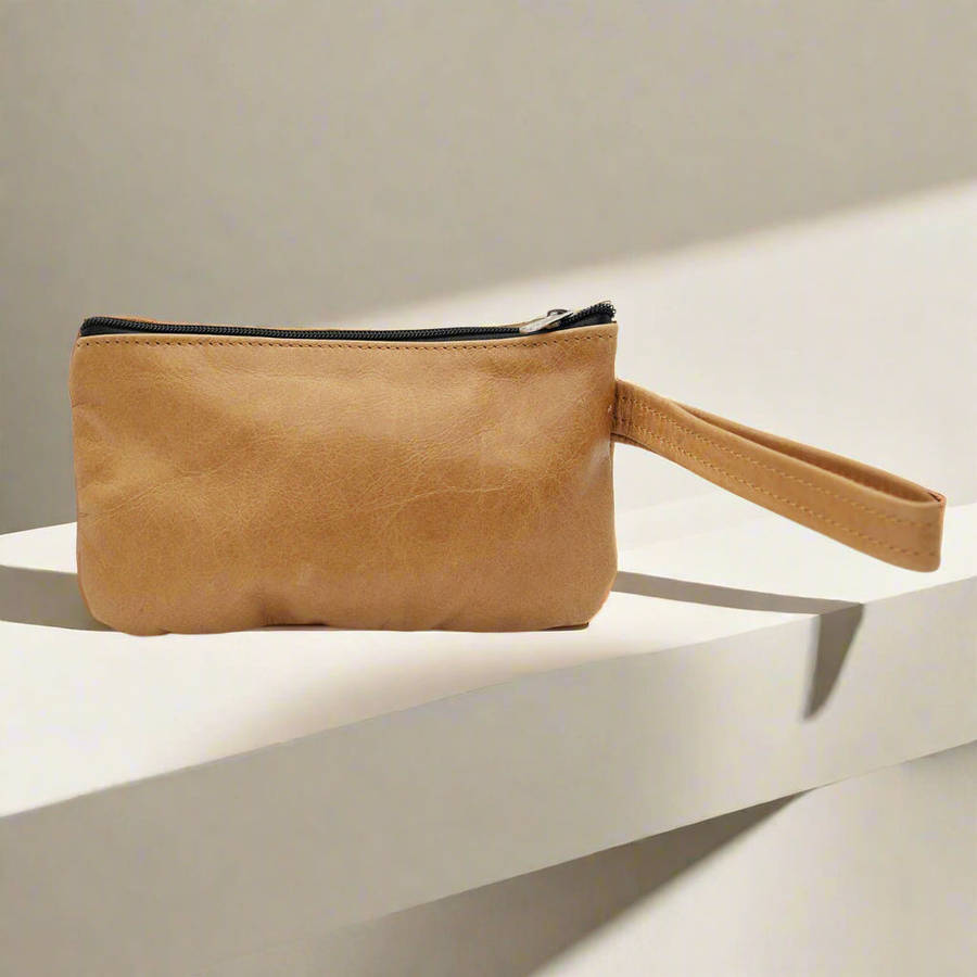 Leather Make up bag Combo