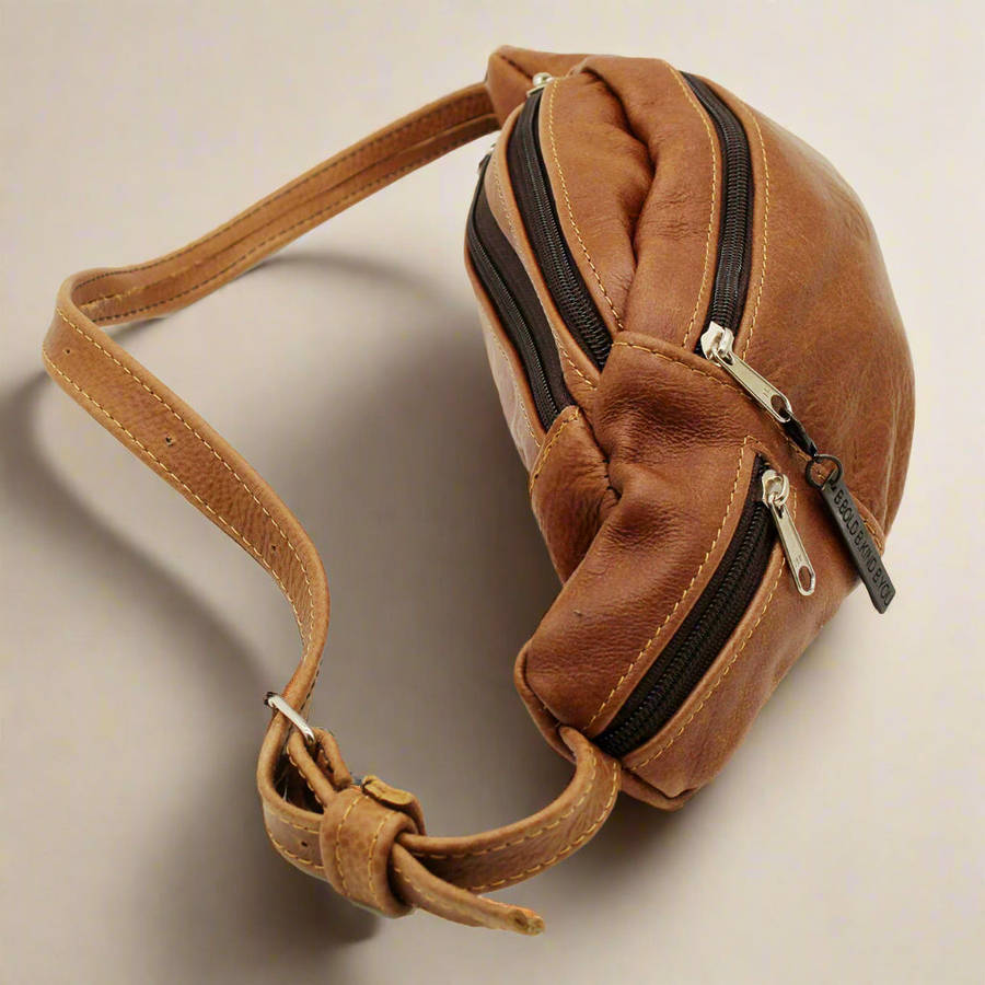 Leather Moon Bag