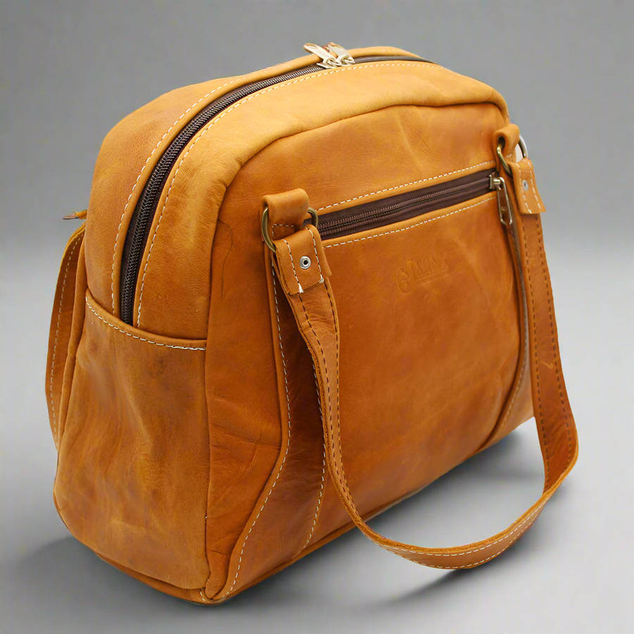 Ashley Leather Handbag