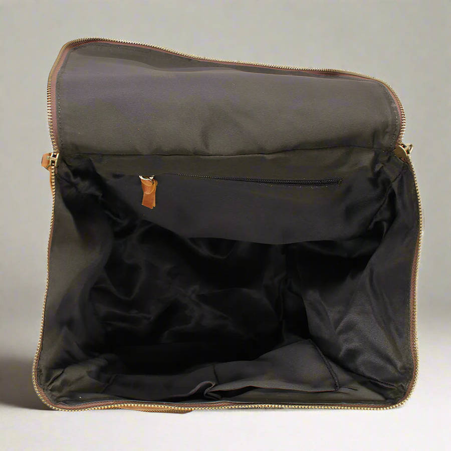 Luna Leather Nappy Backpack