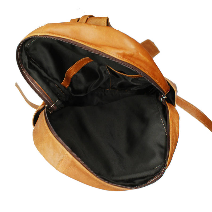 Carter Leather Backpack
