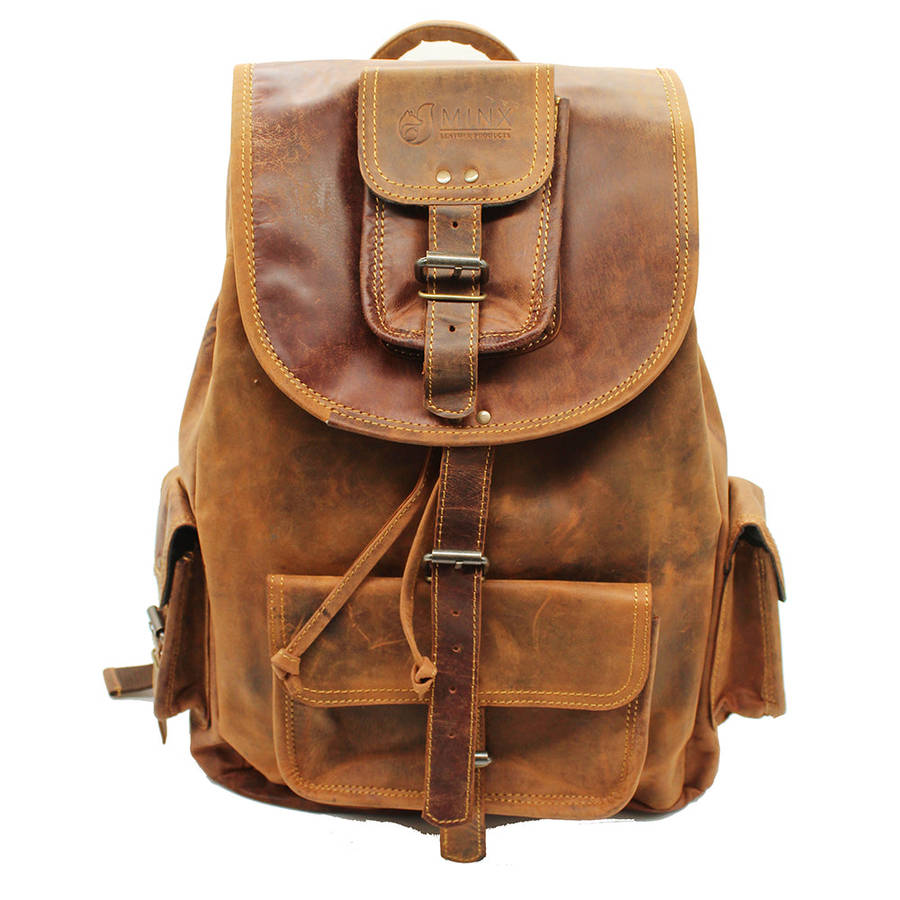 No1 Rugsak Leather Backpack