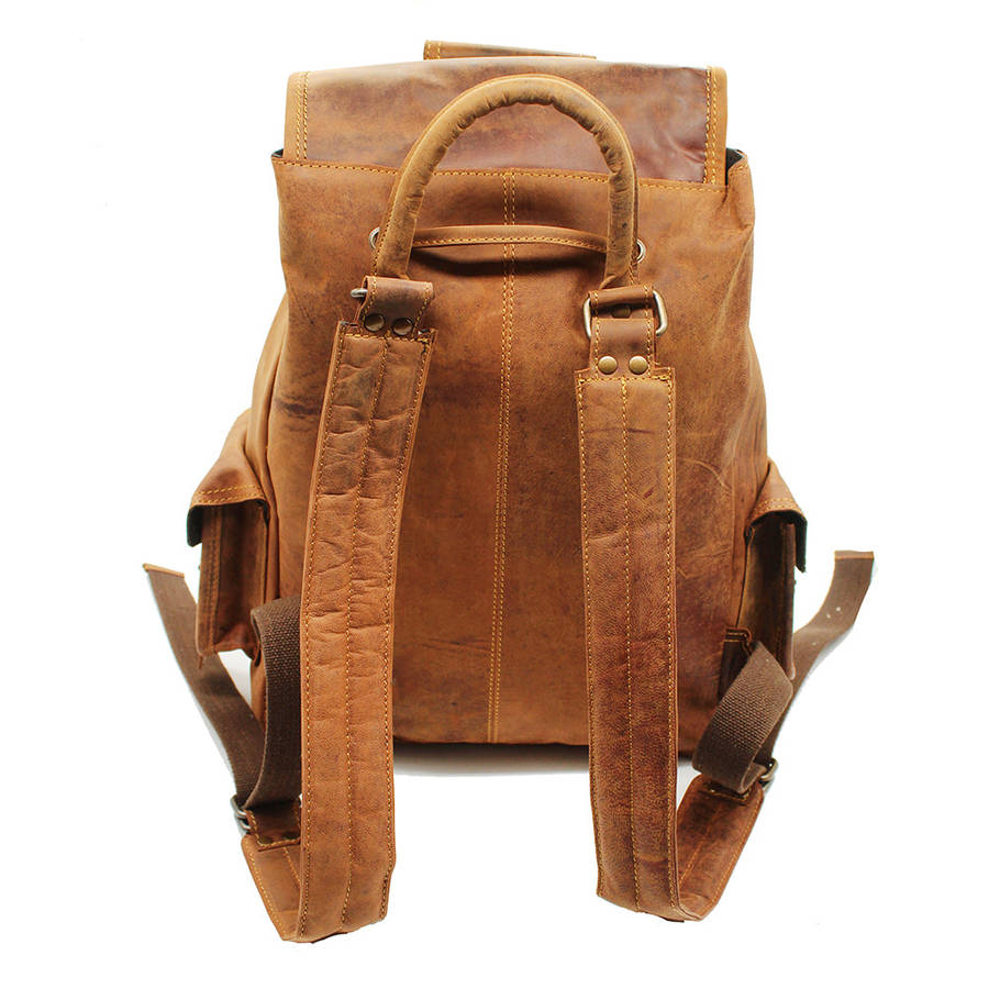 No1 Rugsak Leather Backpack