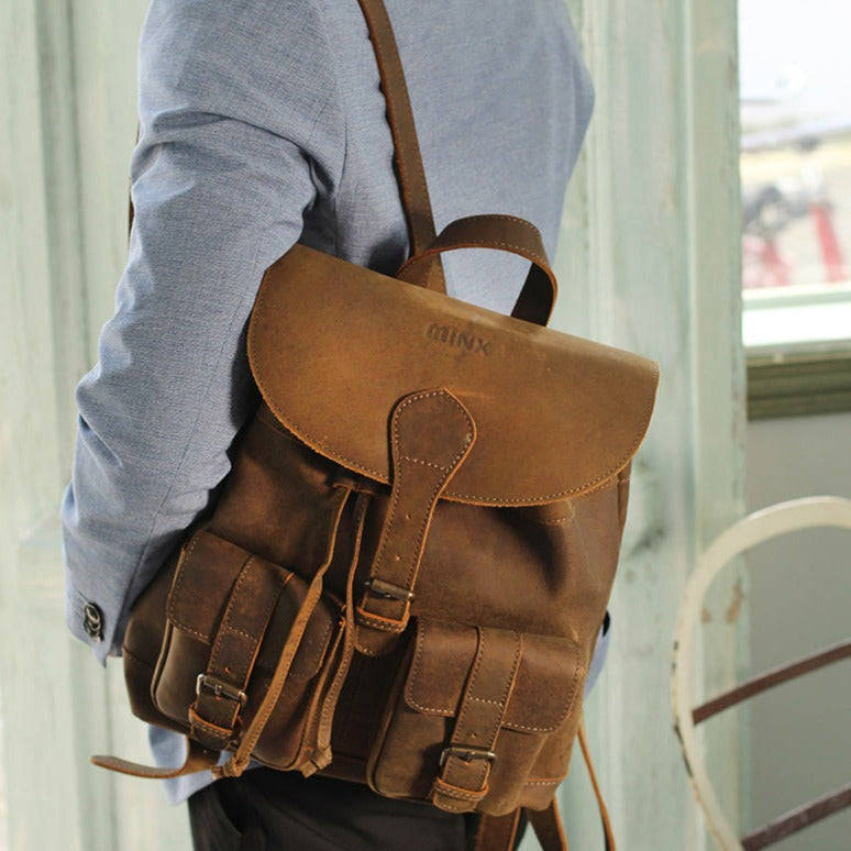 Finn Leather Backpack