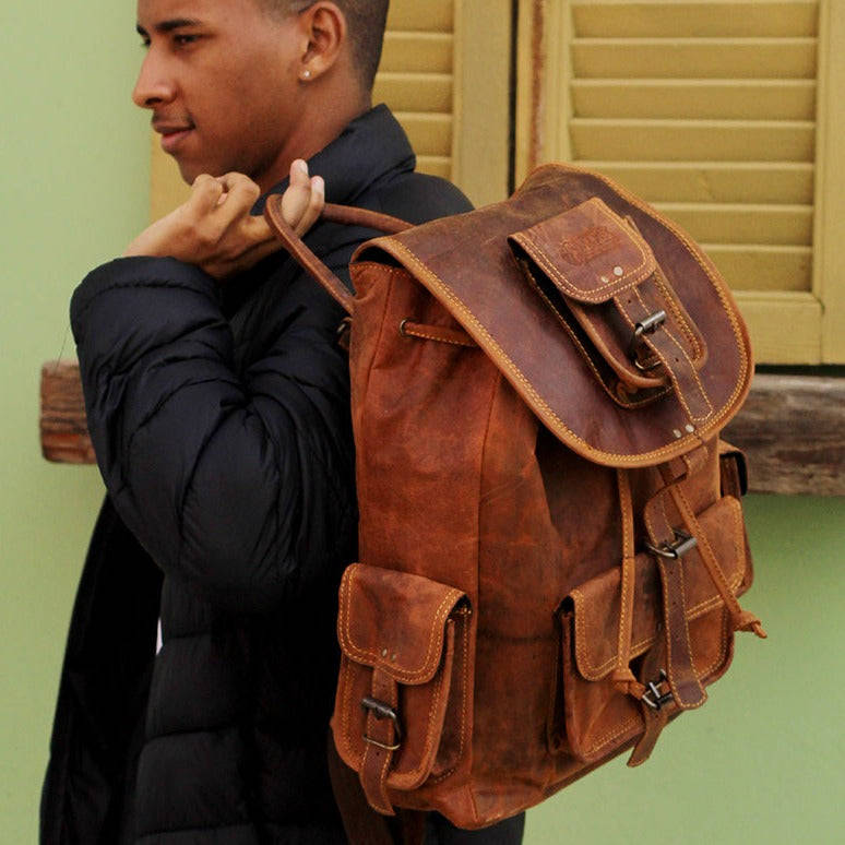 No1 Rugsak Leather Backpack