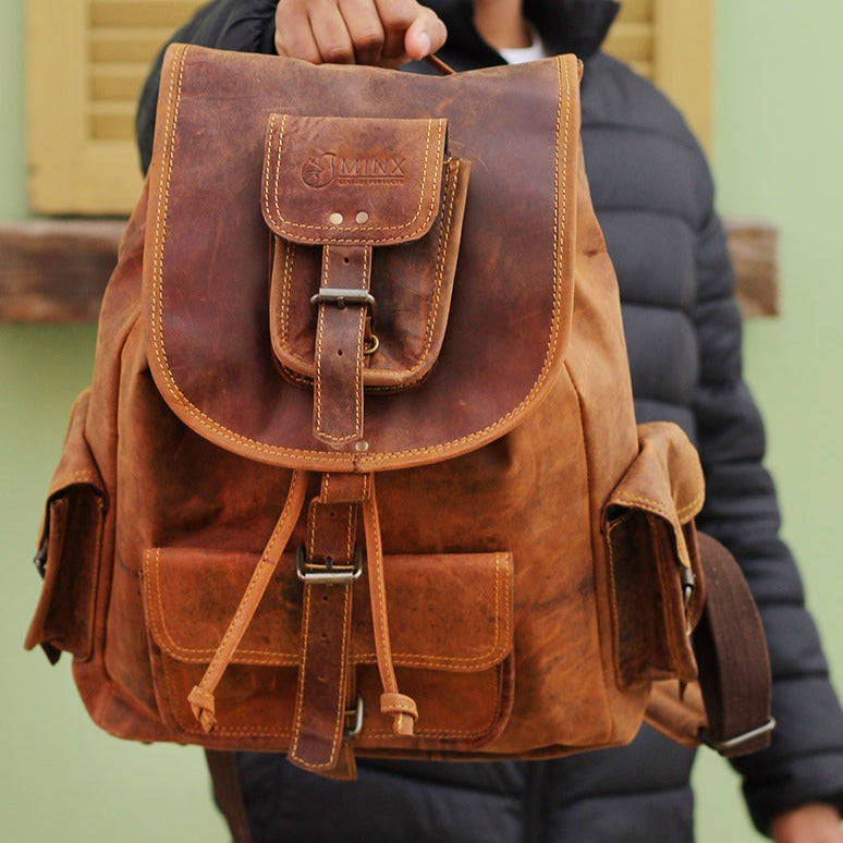 No1 Rugsak Leather Backpack