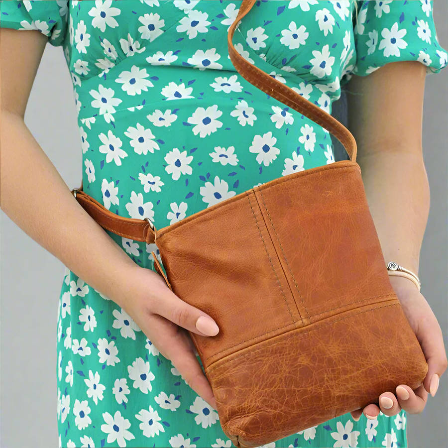 Twin Leather Bag Combo