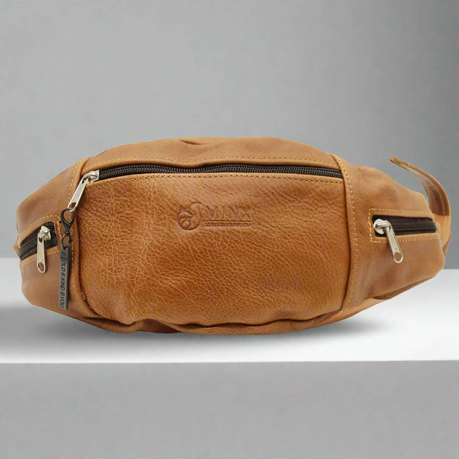 Leather Moon Bag