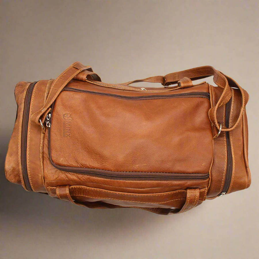 Bently Leather Duffle Bag