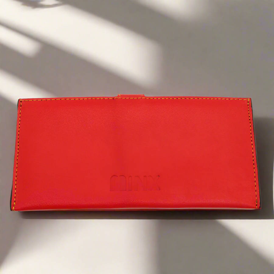 Ruby Leather Handbag