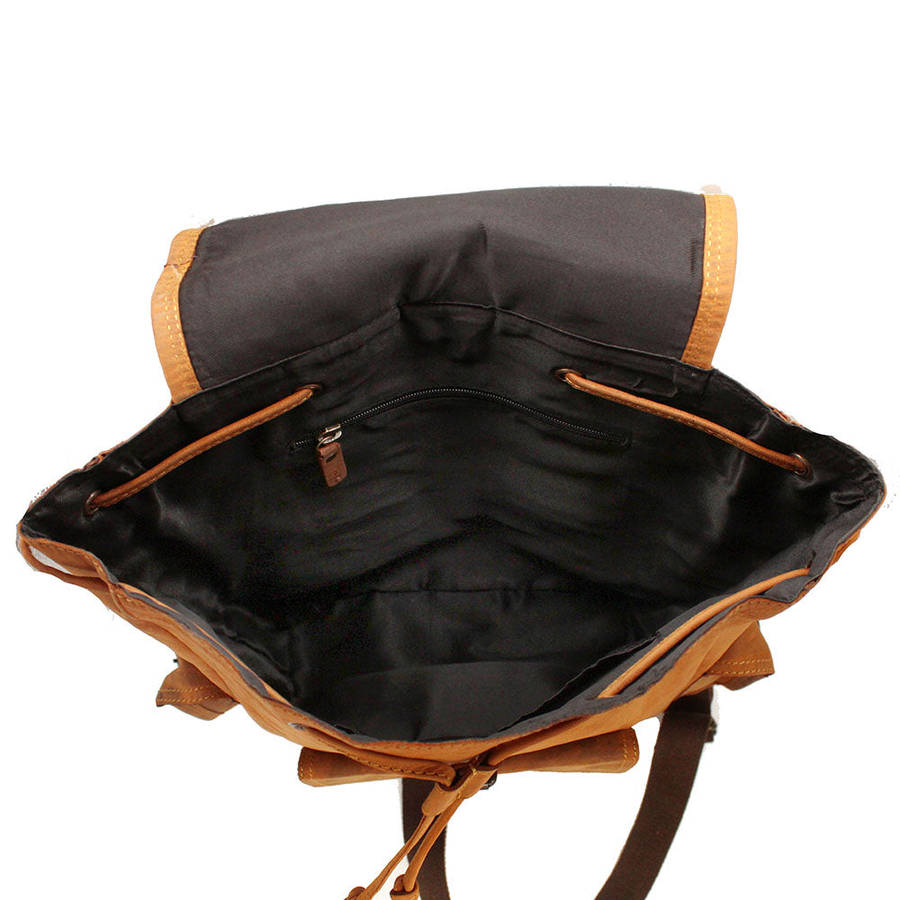 No1 Rugsak Leather Backpack