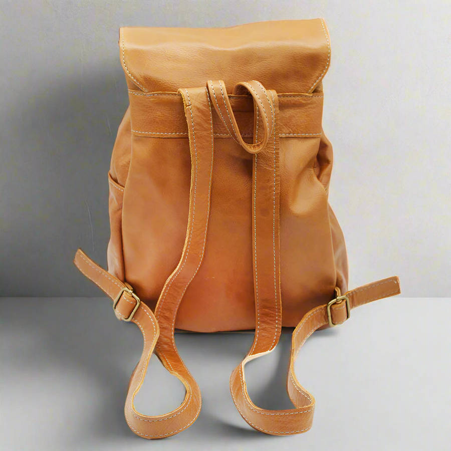 Drew Leather Backpack