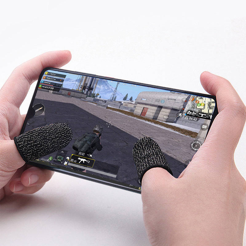 Thumb Sleeve for Mobile Smartphone Games - Black