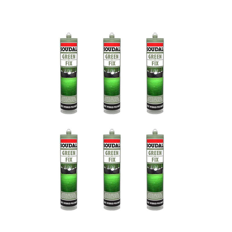 SOUDAL Green Fix Polymer Hybrid Artificial Grass Adhesive 290ml ( 6 Pack )