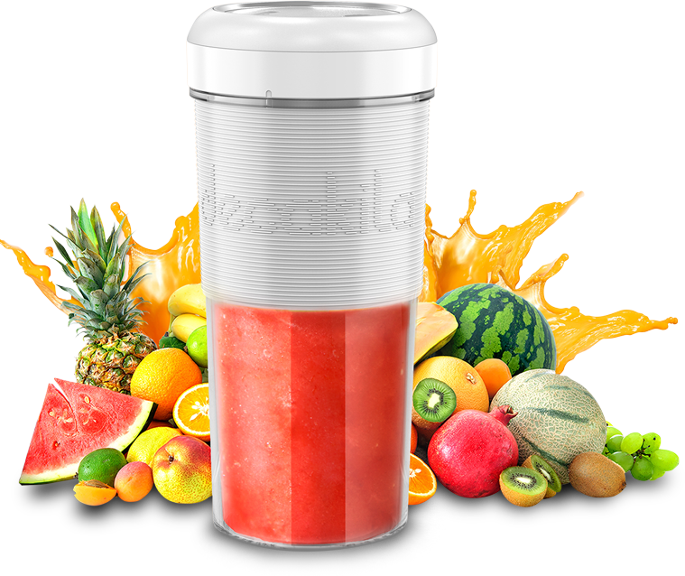 Decakila Cordless Portable Blender  300ML 7.4V White