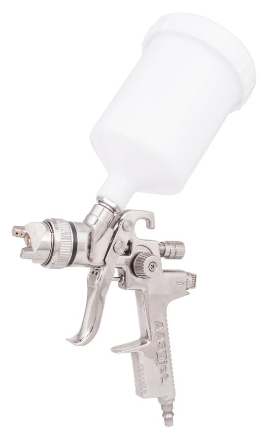 Aircraft Spray Gun Hvlp Gravity 1.8Mm S/S Nozzle & Needle With Plastic -