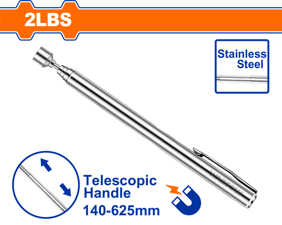 Wadfow Magnetic telescopic pick up tool