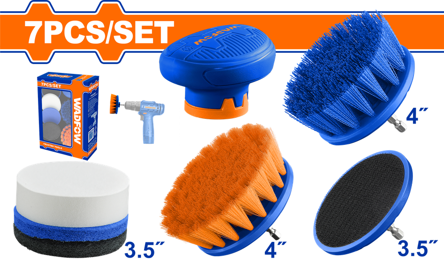Wadfow Cleaning brush set 7 Piece