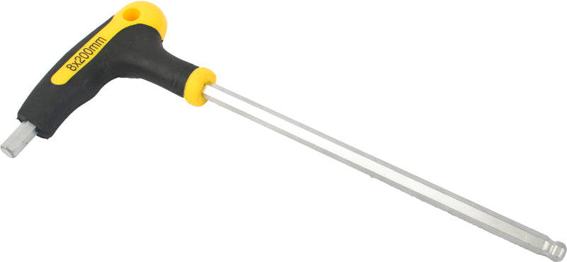 Tork Craft Ball Point T Handle Hex Allen Key 8.0Mm X 200Mm -