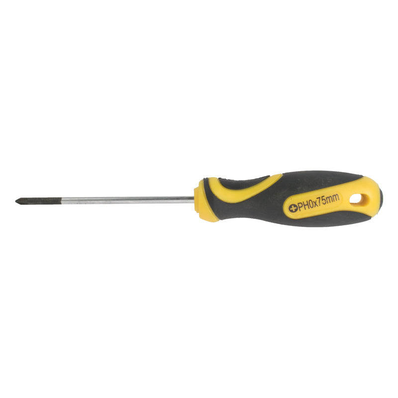 Tork Craft Screwdriver Phillips No.0 X 75Mm DEFAULT TITLE