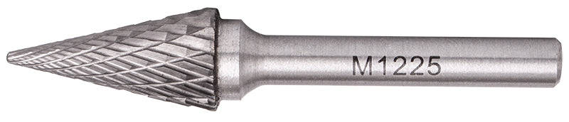Tork Craft Rotary Burr Tungsten 12X25X6Mm Conical Straight DEFAULT TITLE