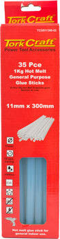 Tork Craft Glue Stick 11 X 300Mm 35Pc 1Kg Hot Melt Gen. Purpose Eva 18000Cps -