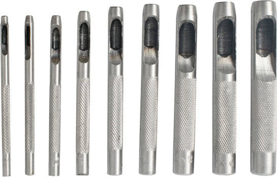 Tork Craft Hollow Punch Set 9 Pcs 2.5-10Mm DEFAULT TITLE