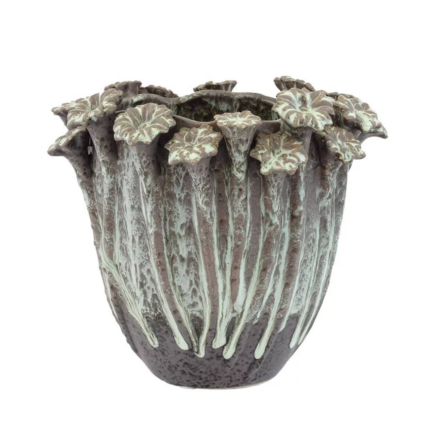 Ceramic Vase - Sea Anemone 20cm
