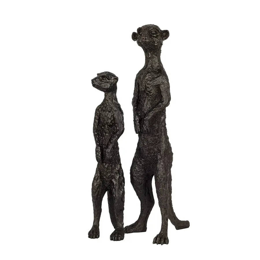 Ornament - Mr Meerkat Senior (Matt Black)