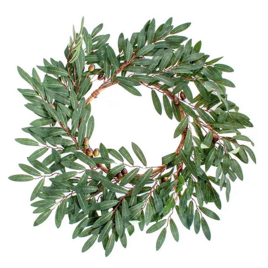 Wreath - Olive Leaves 58cm
