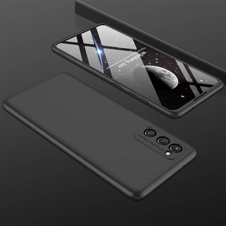 For Samsung Galaxy S20 FE GKK Three Stage Splicing Full Coverage PC Protective Case(Black)