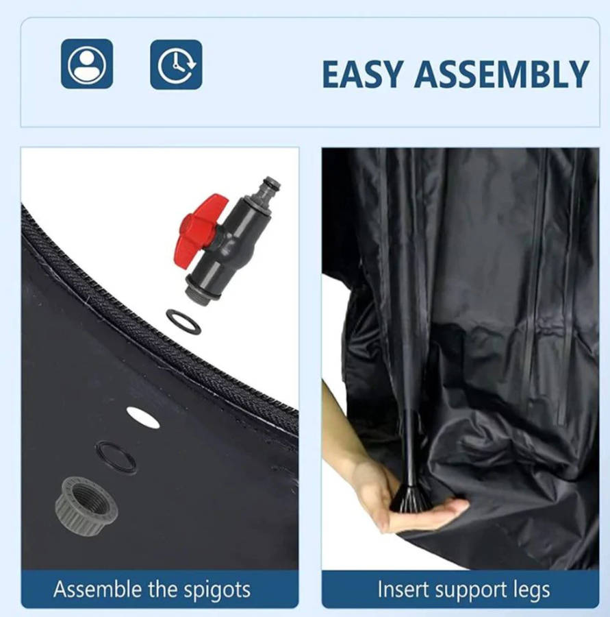 100L Portable Foldable Water Tank