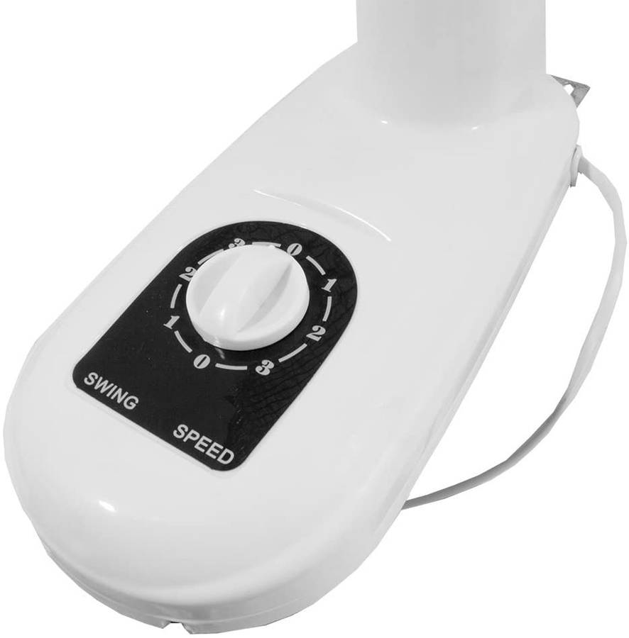 Large Oscillating Wall Mount Fan (40cm) 3 Speed - White | RAM