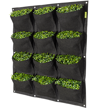 12 Pot Vertical Wall Propots- Garden HighPro