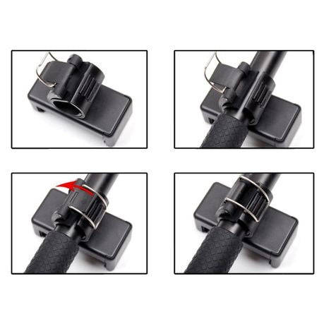 S-Cape Cell Phone Clamp with Pipe Mount