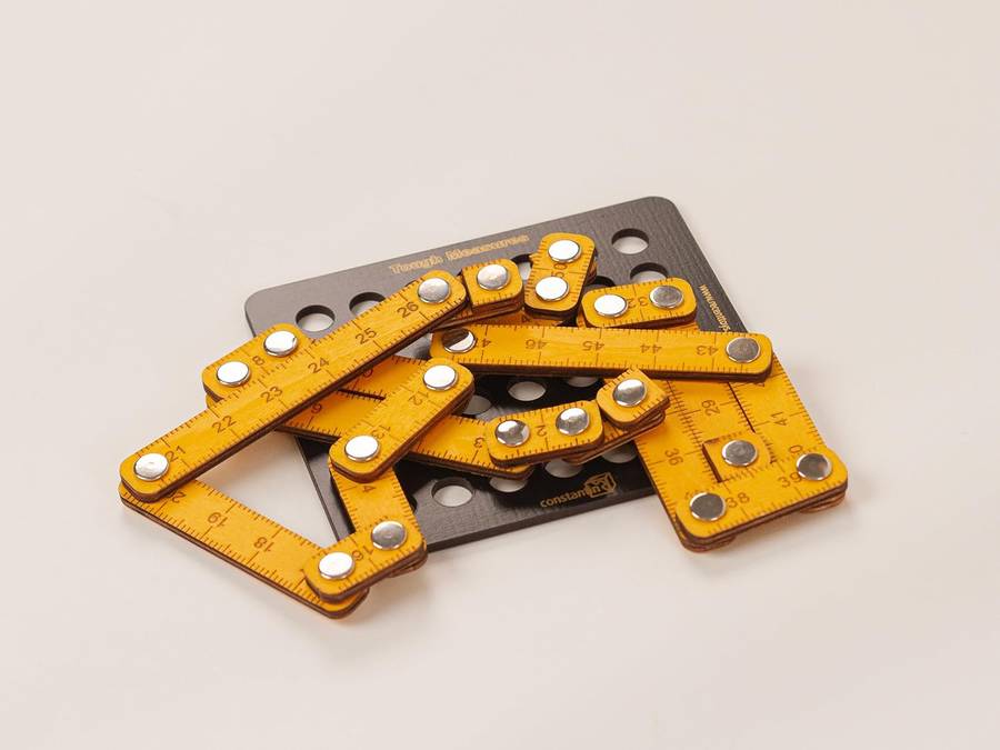 Constantin Tough Measures Puzzle Brainteaser from Recent Toys - Advanced Problem Solving Fun