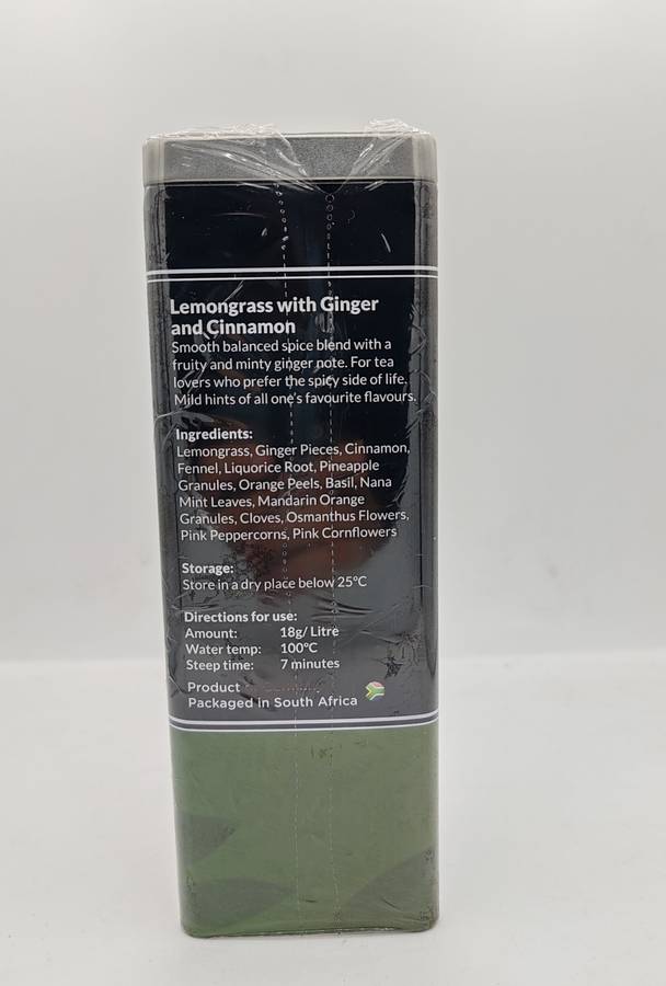 Lemongrass, Ginger & Cinnamon Tea 100g - Cildan Tea Merchant