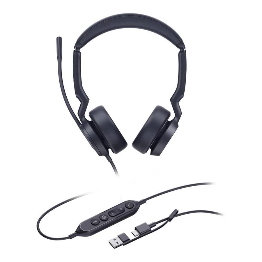 Yealink UH44 Dual USB Wired Headset 1308186